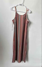 Load image into Gallery viewer, Sam Edelman Womens Pink Striped Sleeveless Spaghetti Strap Maxi Dress Size 8