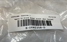 Load image into Gallery viewer, Apple TV 4th Generation Black Digital HD Media Streamer Model A1625 Not Tested