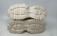 Load image into Gallery viewer, Berness Womens Paolao Beige Lace-Up Low Top Sneaker Shoes Size 10