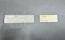 Load image into Gallery viewer, Casio Casiotone CT-640 Black White 61-Keys Electronic Keyboard Not Tested