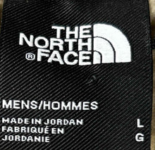 Load image into Gallery viewer, The North Face Mens Khaki Fleece Long Sleeve Mock Neck Full-Zip Jacket Size L