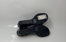 Load image into Gallery viewer, Alfani Womens Step 'N Flex Vacanzaa Black Leather Wedge Slingback Heels Size 8M