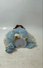 Load image into Gallery viewer, Special Collector's 33220 Blue Dress Porcelain Curly Hair Lace Gown Doll