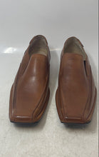 Load image into Gallery viewer, Stacy Adams Mens Brown Leather Square Toe Slip-On Loafers Shoes Size 9