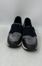 Load image into Gallery viewer, Michael Kors Womens Felix Black Silver Lurex Glitter Sneakers Shoes Size 6.5M