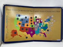 Load image into Gallery viewer, First State Quarters Of The United States Collector's Map (1999-2008) 31 Pcs