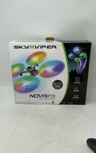 Load image into Gallery viewer, Sky Viper Nova FX Light Display Drone & Control With Accessories Not Tested