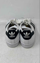 Load image into Gallery viewer, Adidas Mens Superstar White Black Leather Lace-Up Low Top Sneaker Shoes Size 6.5