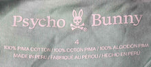 Load image into Gallery viewer, Psycho Bunny Mens Light Green Short Sleeve Crew Neck Pullover T-Shirt Size 4