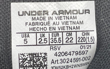 Load image into Gallery viewer, Under Armour Kids Charged Assert 9 3024591-002 Black Sneaker Shoes Size 5