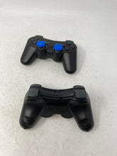 Load image into Gallery viewer, Set Of 2 Pieces Black Matte PlayStation 3 Wireless Game Controller Not Tested