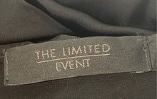 Load image into Gallery viewer, The Limited Event Womens Black Sleeveless V-Neck Tie Waist Wrap Dress Size 4