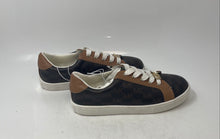 Load image into Gallery viewer, Michael Kors Girls Jem Ralley Brown Signature Print Low-Top Sneaker Shoes Size 4