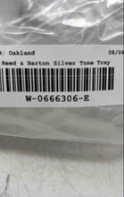 Load image into Gallery viewer, Reed & Barton Silver-Tone Polished Clam Shell Shaped Decorative Serving Tray