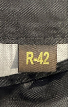 Load image into Gallery viewer, Gianfranco Ruffini Mens Black Single-Breasted Three-Button Blazer Size 42R