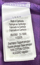 Load image into Gallery viewer, Lacoste Mens Purple Cotton Classic Fit Short Sleeve Collared Polo Shirt Size L