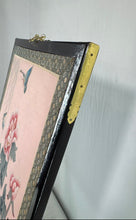 Load image into Gallery viewer, Flower And Butterflies Design Chinese Wall Hanging Framed Art Painting