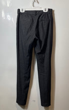 Load image into Gallery viewer, Express Womens Gray Skinny Leg Mid Rise Stretch Flat Front Dress Pants Size 00R