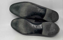 Load image into Gallery viewer, Authentic Jimmy Choo Mens Dark Gray Leather Loafer Shoes Size EUR 46 Worn
