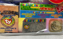 Load image into Gallery viewer, 1999 Ty Beanie Babies Official Club Platinum Edition Membership Kit With Tags