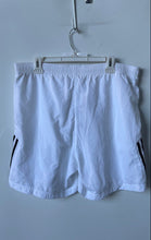 Load image into Gallery viewer, Adidas Mens Climalite White 3-Stripes Elastic Waist Athletic Shorts Size Large