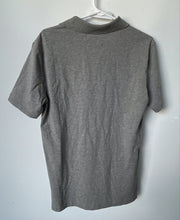 Load image into Gallery viewer, Banana Republic Mens Gray Collared Slim Fit Button Front Polo Shirt Size Medium