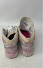 Load image into Gallery viewer, Nike Kids Air Jordan 1 Mid SE Multicolor Sneakers Shoes Size 6Y No Laces