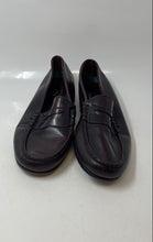 Load image into Gallery viewer, Dexter Comfort Mens Wine Leather Round Toe Slip-On Penny Loafer Shoes Size 9.5