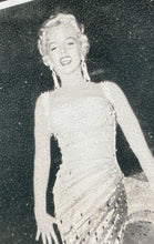 Load image into Gallery viewer, Marilyn Monroe Black And White Lithograph Collector Memorabilia Metal Sign