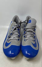 Load image into Gallery viewer, Nike Mens Huarache 2KFilth Pro Low 807126 Blue White Gray Baseball Cleats Sz 15