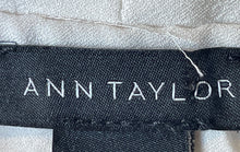 Load image into Gallery viewer, Ann Taylor Womens White And Black Neck Tie Long Sleeve Blouse Top Size XS