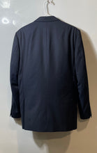 Load image into Gallery viewer, Zignone Mens Blue Wool Natural Stretch Notch Lapel Two-Button Blazer Jacket 38R