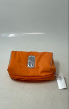 Load image into Gallery viewer, Clinique Womens Orange Zipper Cosmetic Makeup Bag With Tag