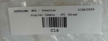 Load image into Gallery viewer, JVC Everio GZ-R10 Blue Full HD 60x Dynamic Zoom Digital Camcorder Not Tested NCL