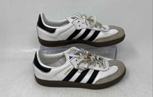 Load image into Gallery viewer, Adidas Boys Samba OG IE3675 White Black Lace-Up Low Top Sneakers Shoes Size 3
