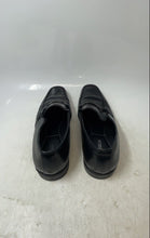 Load image into Gallery viewer, Van Heusen Mens Black Leather Slip-On Almond Toe Loafer Shoes Size 12