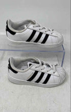 Load image into Gallery viewer, Adidas Kids Superstar II White Black Elastic Lace Sneaker Shoes Size 6K