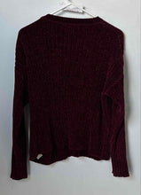 Load image into Gallery viewer, Forever 21 Womens Wine Long Sleeve Pullover Sweater Size Small