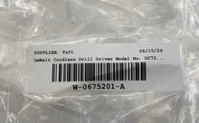 Load image into Gallery viewer, DeWalt Model No DC727 Yellow Black Cordless Drill Driver Not Tested