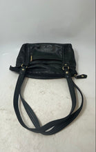 Load image into Gallery viewer, Stone Mountain Womens Dark Green Leather Studded Double Handle Shoulder Handbag