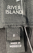 Load image into Gallery viewer, River Island Womens Gray Heather Long Sleeve Notch Neck Open Front Blazer Size 6