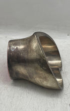 Load image into Gallery viewer, Silver-Plated Heart Shaped Decorative Candle Holder With Red Velvet Bottom