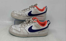Load image into Gallery viewer, Nike Boys Court Borough Low 2 BQ5448-112 White Blue Sneakers Shoes Size 4.5Y
