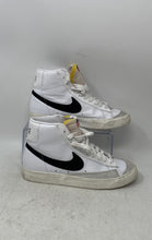 Load image into Gallery viewer, Nike Womens Blazer Mid 77 Vintage CZ1055-100 White Black Sneakers Shoes Size 8