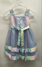 Load image into Gallery viewer, Blueberi Boulevard Girls Multicolor Rhinestone Butterfly Fit & Flare Dress Sz 6