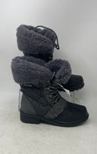 Load image into Gallery viewer, Bearpaw Womens HiberTech Delta Gray Lace-Up Snow Boots Size 6