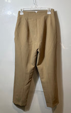 Load image into Gallery viewer, Zara Womens Brown Flat Front Pockets Straight Leg Dress Pants Size Medium