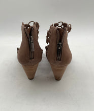 Load image into Gallery viewer, Vince Camuto Womens Elanso Brown Open Toe Caged Strappy Sandals Size 7M