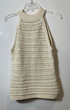 Load image into Gallery viewer, Banana Republic Womens Beige Sleeveless High Neck Pullover Tank Top Size Large