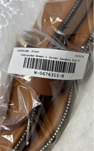 Load image into Gallery viewer, Toscanella Womens Brown Leather Open Toe Slip-On Thong Sandals Size 10